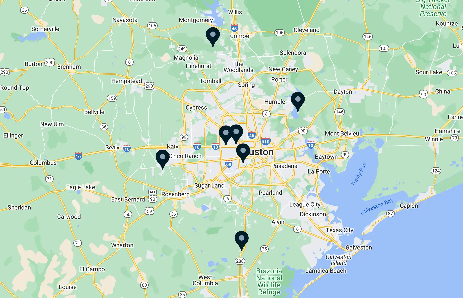 Autograph Homes Home Builder Map of New Communities Houston, TX