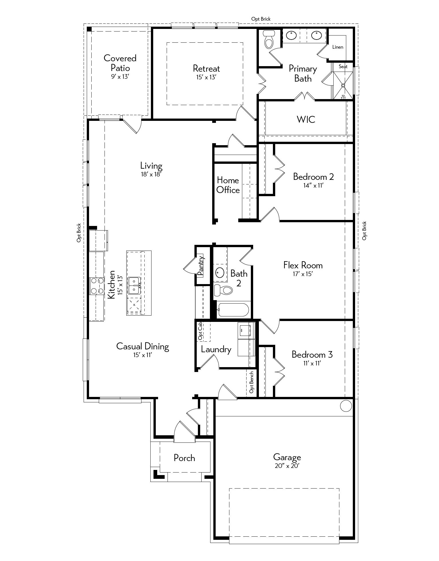 Aspen Floor Plan by Autograph Homes - 
