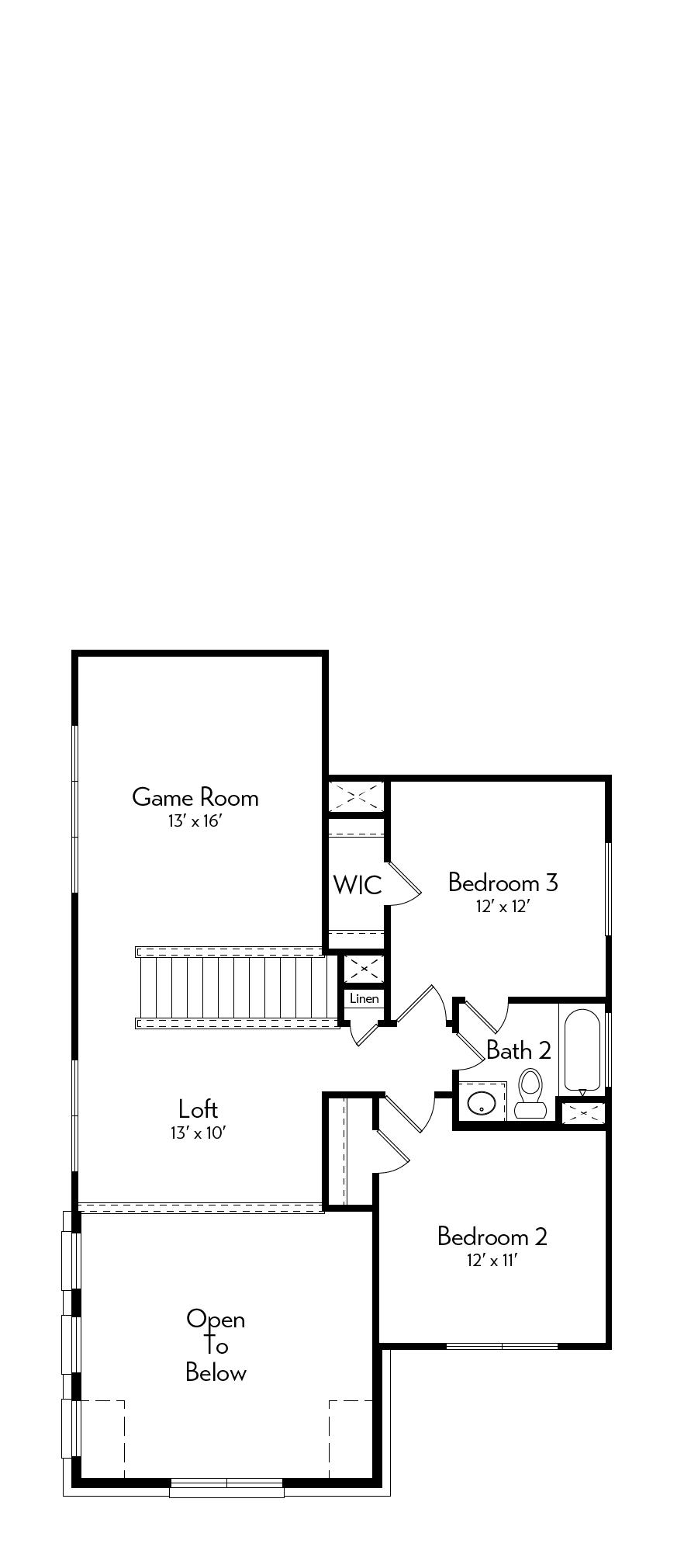 Cleary Floor Plan by Autograph Homes - 2nd Floor