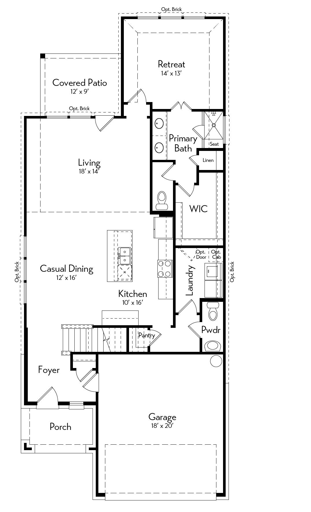 Johnson Floor Plan by Autograph Homes - 