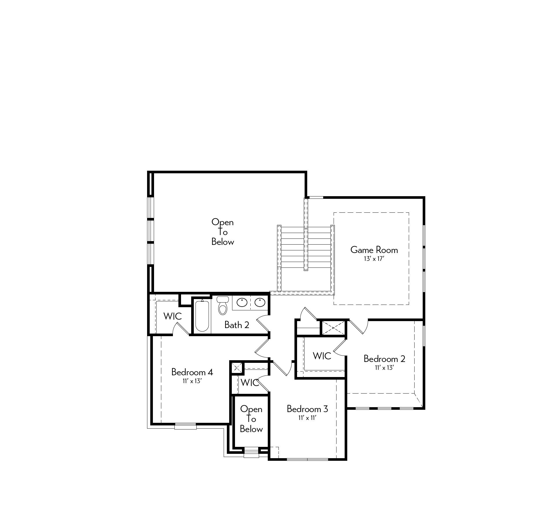 Juniper Floor Plan by Autograph Homes - 2nd Floor