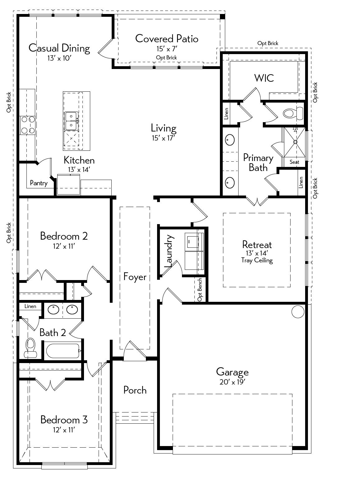 Magnolia Floor Plan by Autograph Homes - 