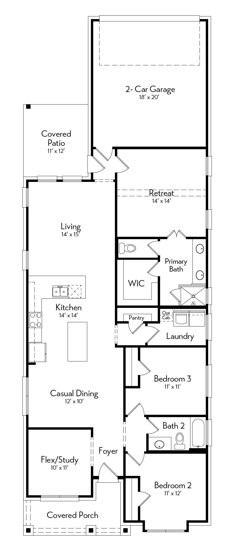 Milne Floor Plan by Autograph Homes - 
