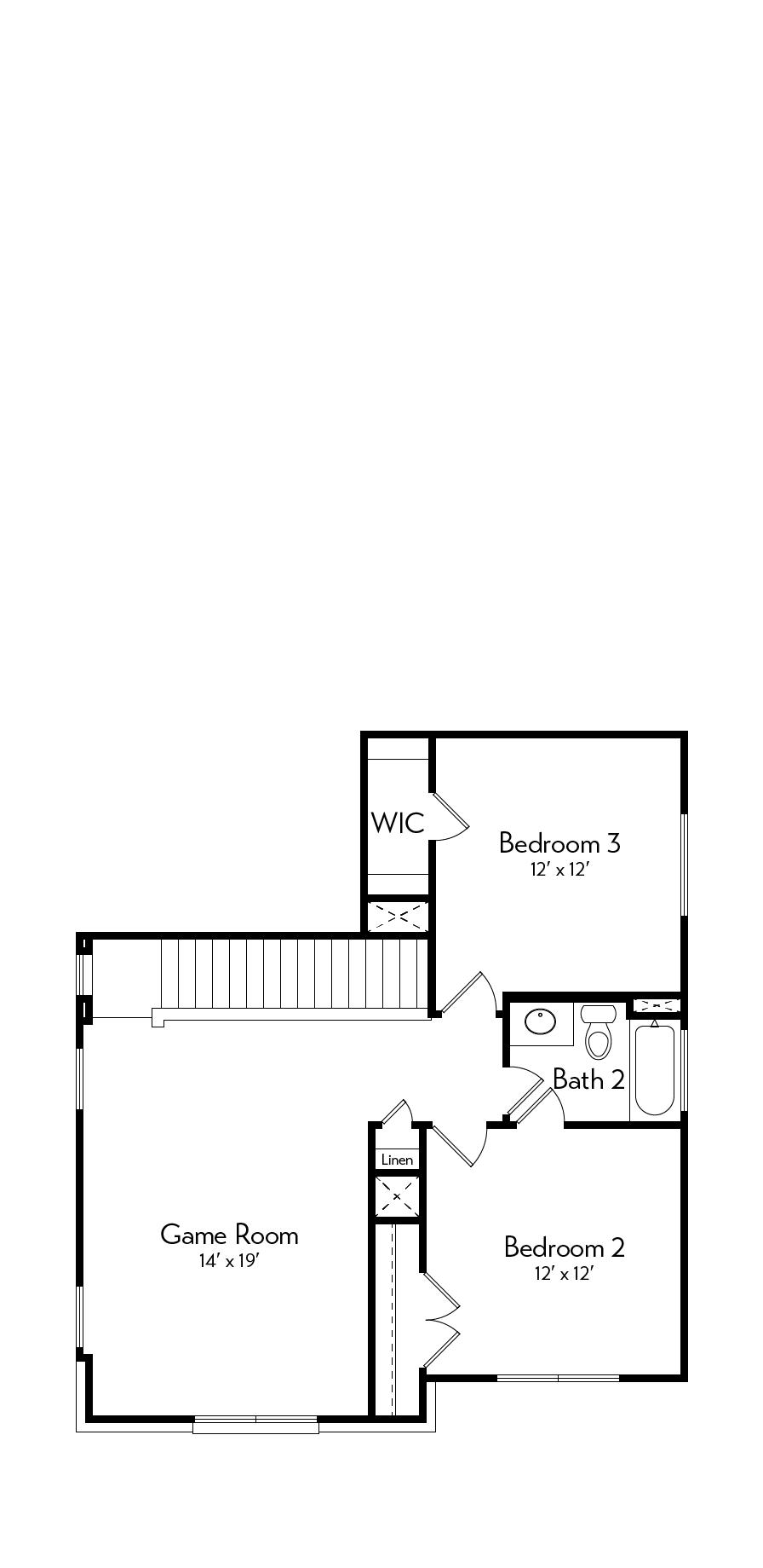 Rowling Floor Plan by Autograph Homes - 2nd Floor