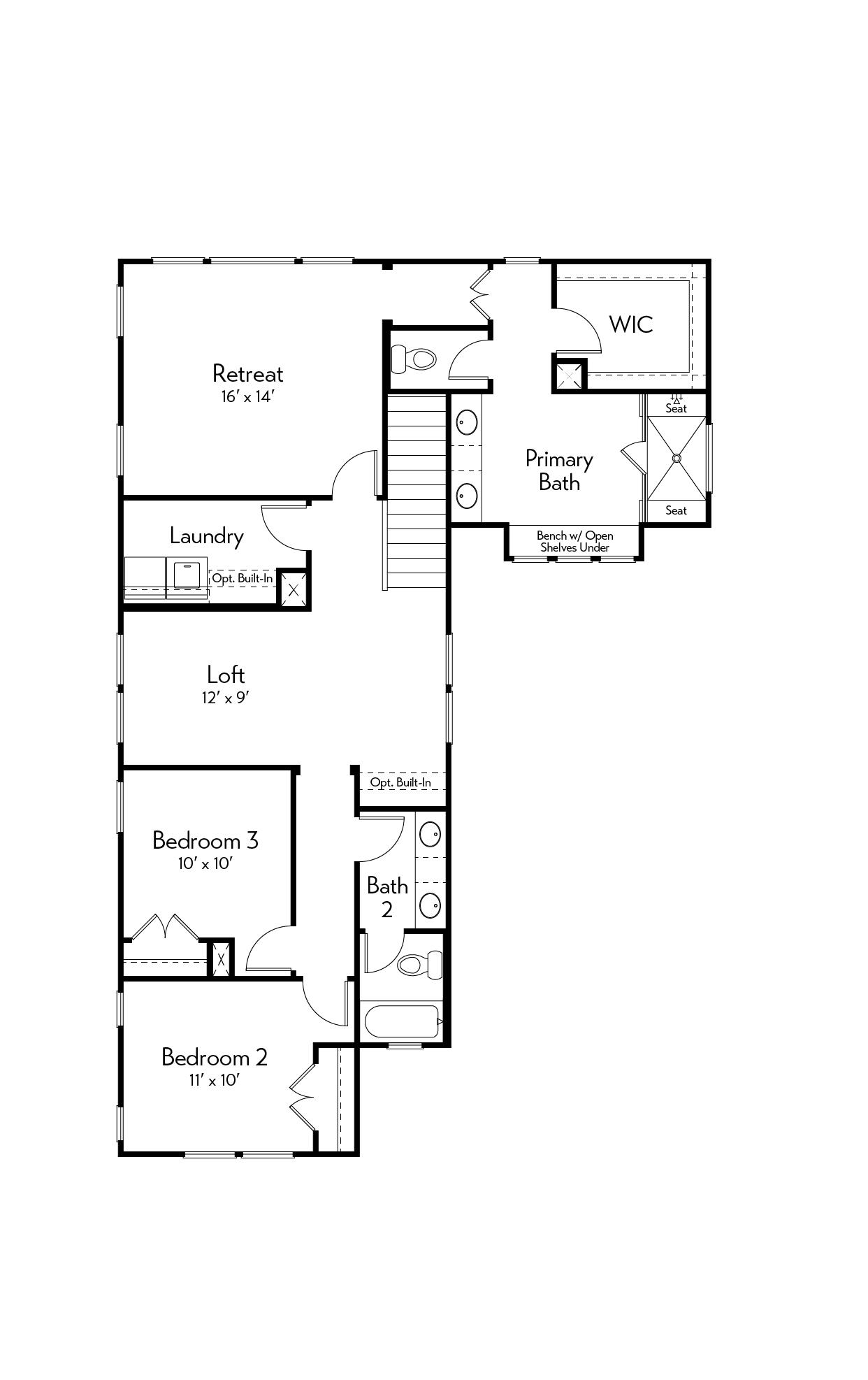 Sabine Floor Plan by Autograph Homes - 1st Floor