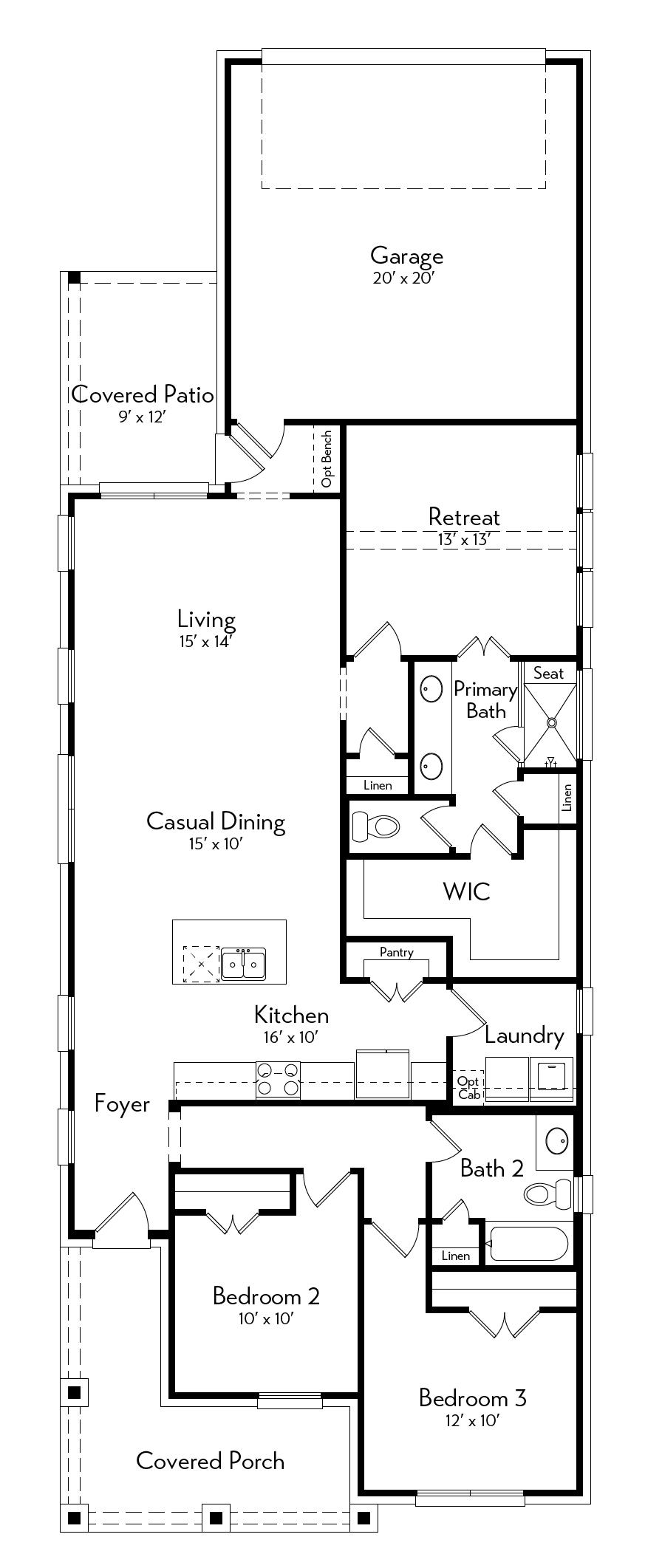 Seuss Floor Plan by Autograph Homes - 