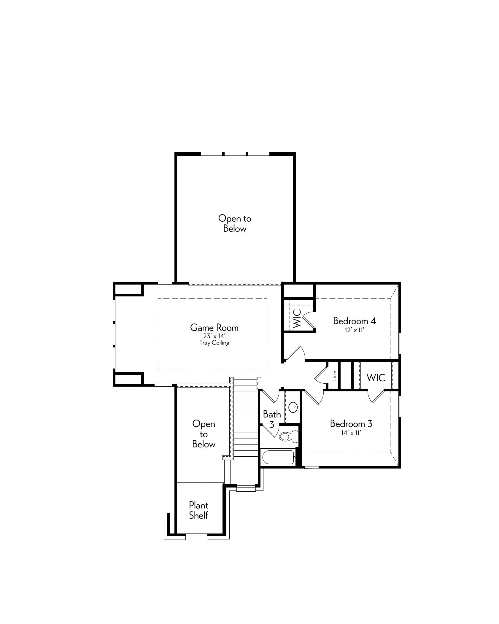 Templeton Floor Plan by Autograph Homes - 2nd Floor