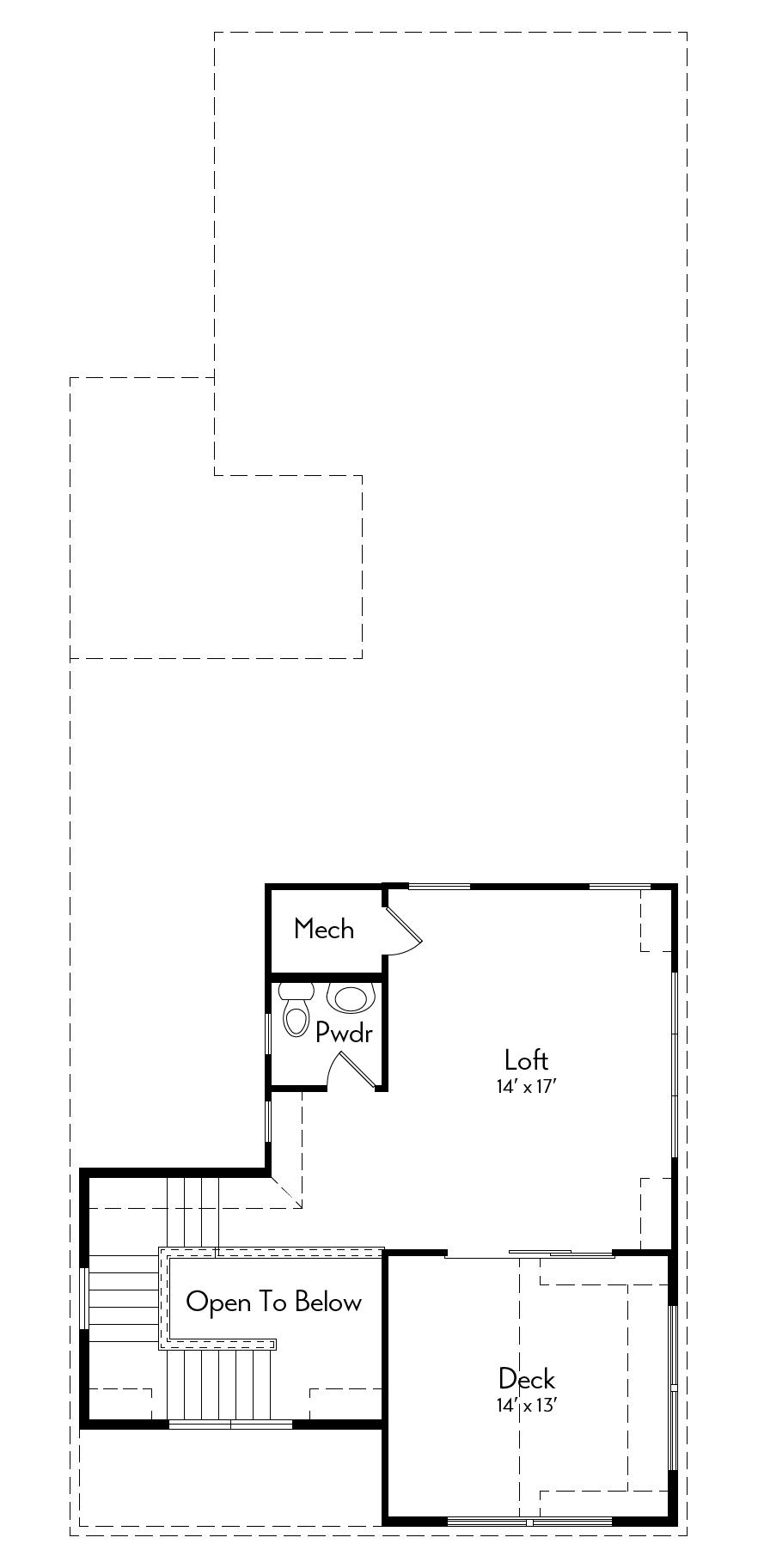 Wilder Floor Plan by Autograph Homes - 3rd Floor