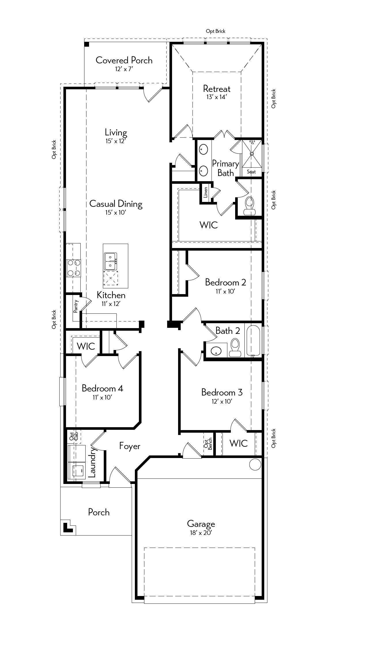 Williamson Floor Plan by Autograph Homes - 