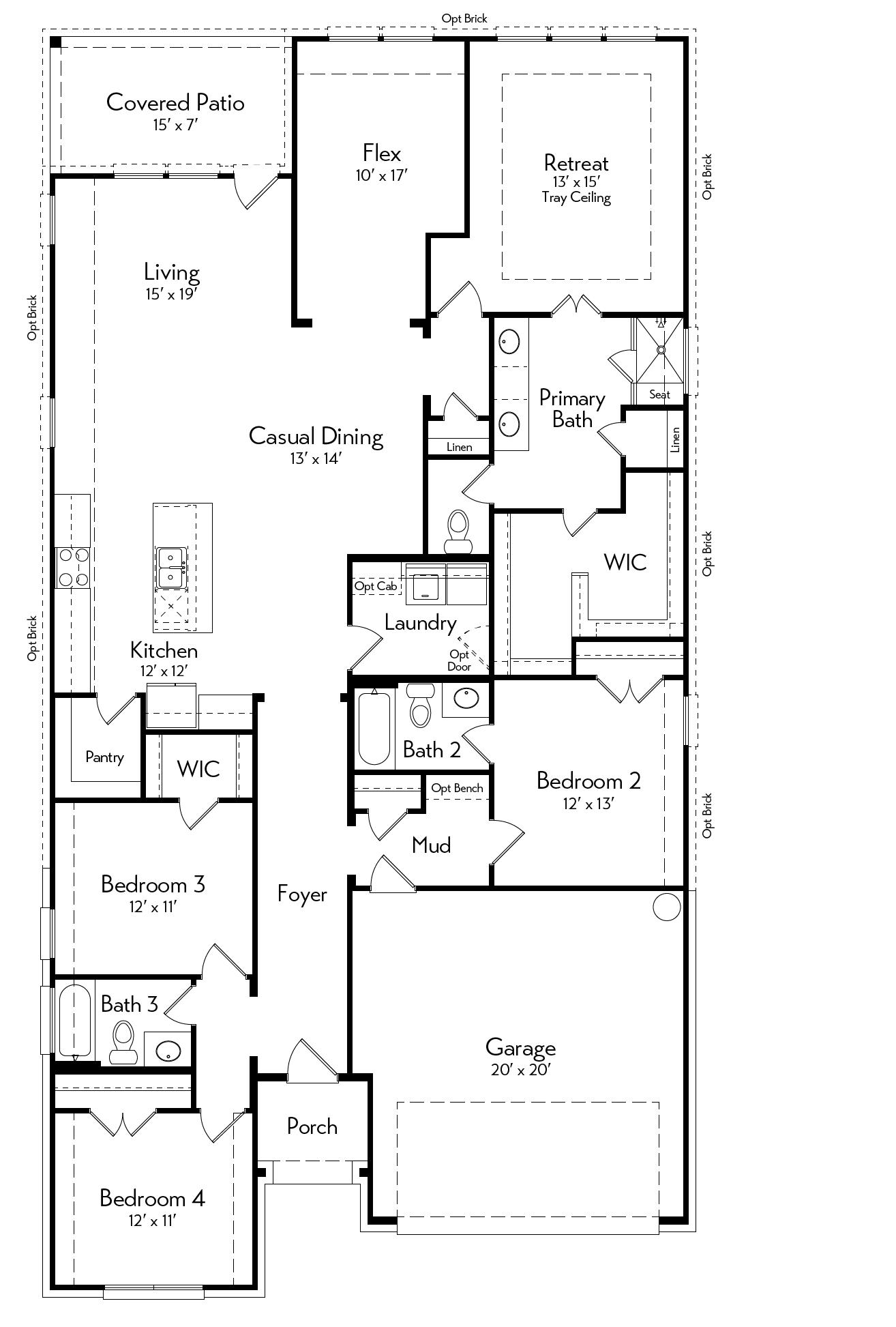 Willow Floor Plan by Autograph Homes - 