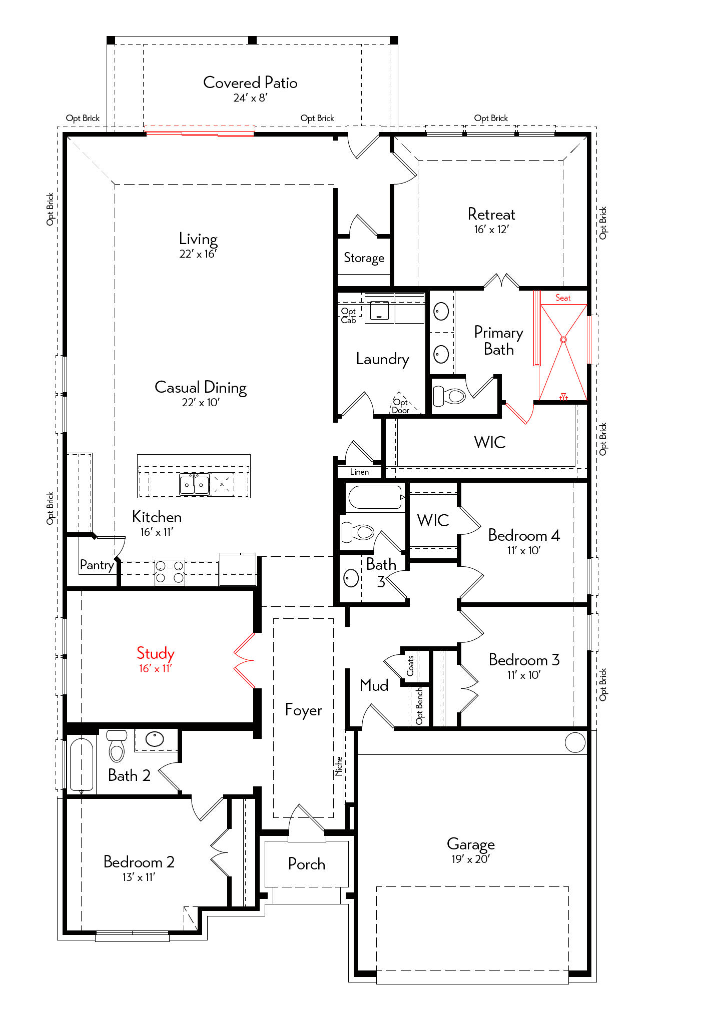 Floor Plan Harding